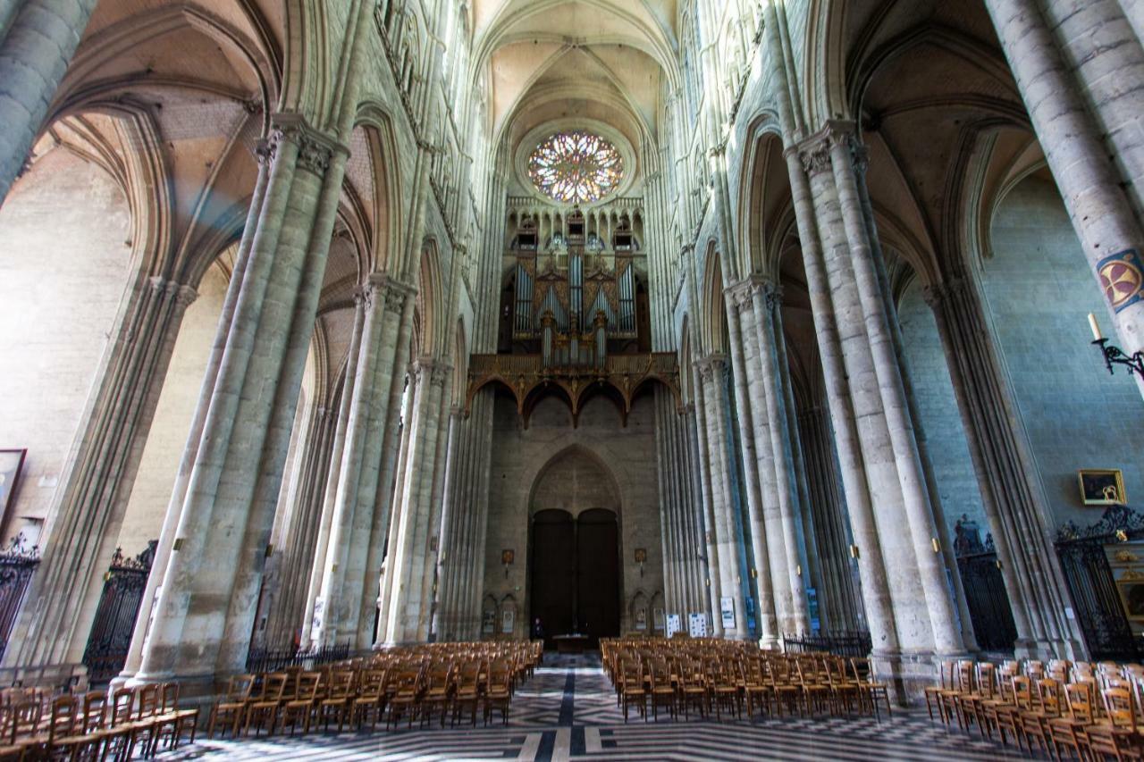 Le Quai Amienois - Nid Douillet Moderne Face A La Cathedrale Leilighet Amiens Eksteriør bilde